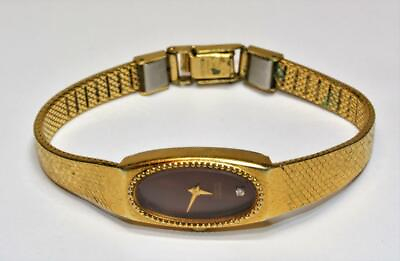 #ad VTG Original Rare Classic Seiko 1320 5279 Women Quartz bracelet diamond watch $98.00