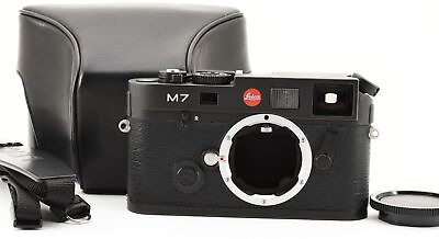 #ad Leica M7 0.72 Black Rangefinder Film Camera Body Near Mint #2603A $3426.00
