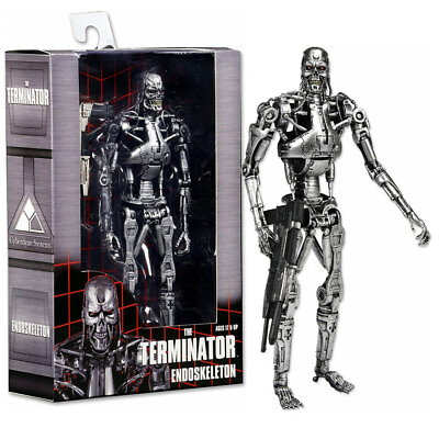 #ad 7quot; Terminator 2 Judgment Day T 800 Endoskeleton Arnold PVC Action Figure hot $25.91