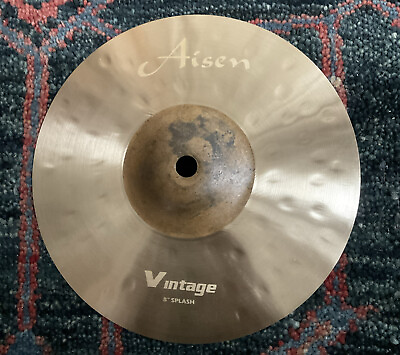 #ad Aisen 8” Vintage Splash Cymbal $45.00
