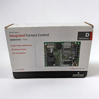 #ad White Rodgers 50A65 5165 Trane Integrated Furnace Control Board Replacement $91.88