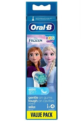 #ad Oral B Stages Power Kids Disney Frozen Replacement Brush Heads Pack of 4 $19.99
