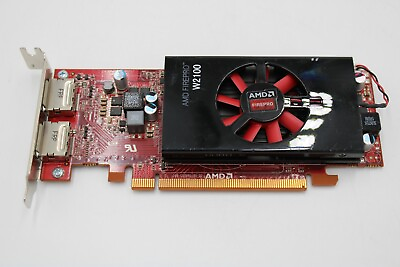 Dell AMD FirePro W2100 2GB GDDR3 PCIe 16x 2x DisplayPort 02P8XT Low Profile GPU $6.79