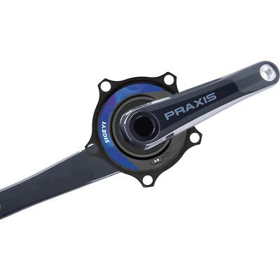 #ad Sigeyi AXO Praxis Zayante Carbon Road Power Meter Crankset $610.00