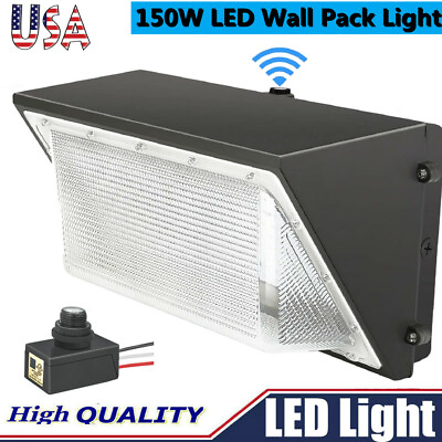 #ad LED Waterproof Dusk To Dawn Sensor Wall Light 150 Watts Outdoor Garden Lamp USA $88.00