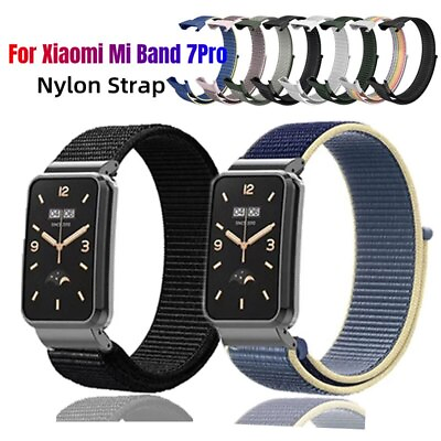 #ad Nylon Strap for Xiaomi Mi Band 7 Pro Smart Watch Bracelet Band7 Pro Bracelet GBP 1.98