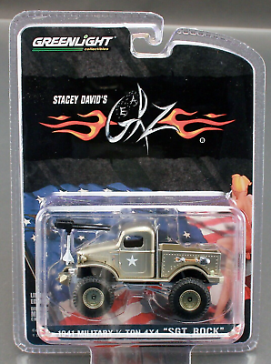 #ad 1:64 GreenLight 1941 Military 1 2 Ton 4x4 Truck Stacy David quot;Sgt. Rockquot; $9.99