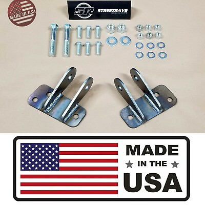 #ad SR 63 87 Chevy C10 C20 Front Shock Relocation Extender Kit for Lowered Truck $45.66