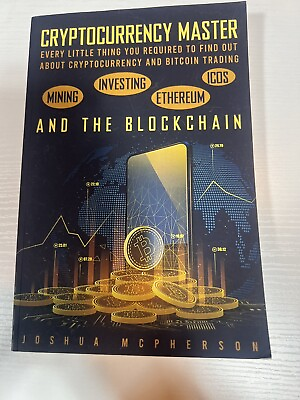 #ad Cryptocurrency Master $$$ Brand New Paperback Book HTF Bitcoin $56.23
