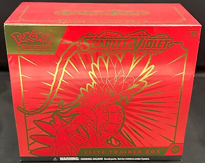 Pokemon Scarlet amp; Violet KORAIDON Elite Trainer Box ETB 9 Packs SEALED $49.99