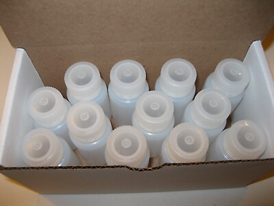 #ad NEW 12 Nalgene Packaging Bottles 60ml 2oz Wide Mouth HDPE $19.00