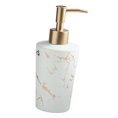 #ad Soap Dispenser Reusable Marble Pattern Lotion Bottle for Hotel Supply Shower $15.64