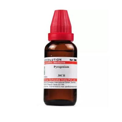 #ad Willmar Schwabe India Homeopathic Pyrogenium Dilution 30ml $13.19
