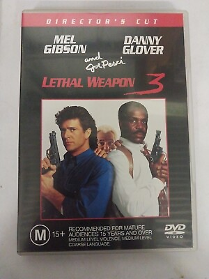 #ad LETHAL WEAPON 3 DVD Brand Region 4 Free Post Mel Gibson cm263 AU $8.76