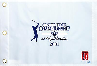 #ad PGA Tour Event Used Pin Flag from Senior Tour Champship July 12th 15th 2001 $149.99