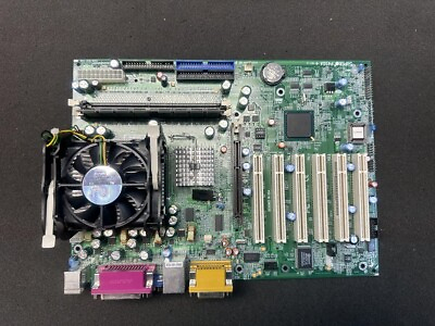 #ad SUPERMICRO P4SGA REV 1.2 INDUSTRIAL MOTHER BOARD WITH CPU AND RAM $90.00