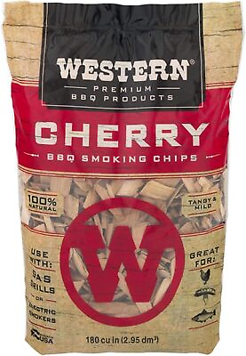 #ad Western Premium BBQ Products Cherry BBQ Smoking Chips 180 cu in $6.79