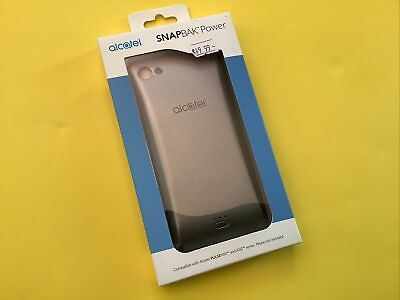 #ad Alcatel Pulsemix Smartphone Alcatel Case SnapBak Power Cover Gray Brand New $9.99