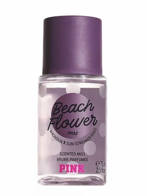 #ad Victoria#x27;s Secret Pink Beach Flower Body Mist Spray For Women 2.5 oz Travel size $16.95