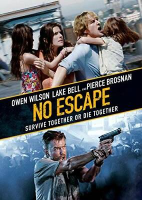 #ad No Escape DVD By Owen Wilson VERY GOOD $5.55
