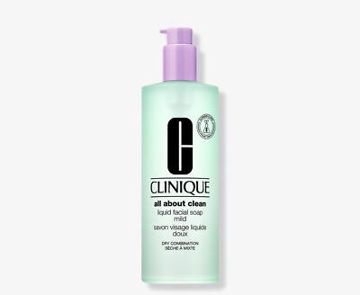 #ad JUMBO Clinique All About Clean Liquid Facial Soap Mild 13.5fl.oz 400 ml $32.00