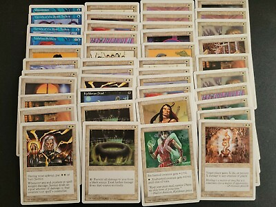 #ad MTG 1997 Mix of 43 cards ej 10 $14.88