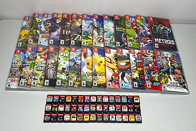 #ad Nintendo Switch Video Games Choose Your Game Loose Complete *Cleaned Tested* $22.95