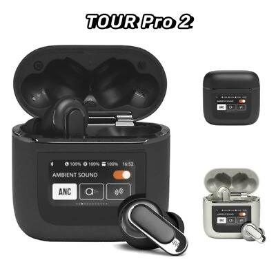 #ad Tour Pro 2 True Wireless Bluetooth In Ear Headphones Black New $49.99