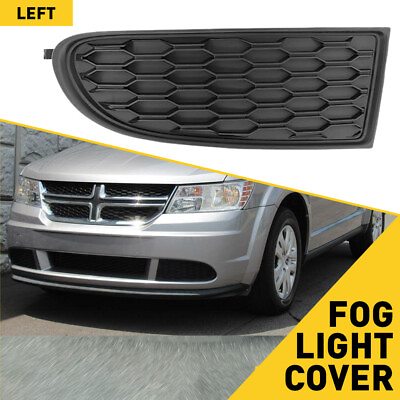 #ad Car Front Bumper Fog Light Cover Left Driver Side For 2011 2020 Dodge Journey $13.99