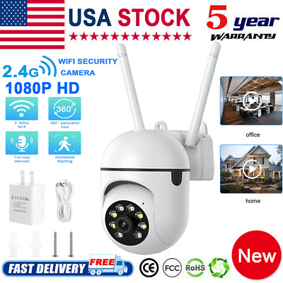 #ad Wireless Security Camera System Outdoor Home 4G Wifi Night Vision Cam 1080P HD $15.99