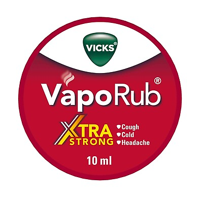 #ad Vicks VapoRub Xtra Strong For Cough Cold Runny Nose amp; Headache 10 ml Free Ship $5.90