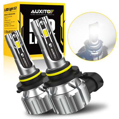#ad AUXITO 9006 Headlight LED Bulb Conversion Kit Low Beam White Super Bright 6500K $20.89