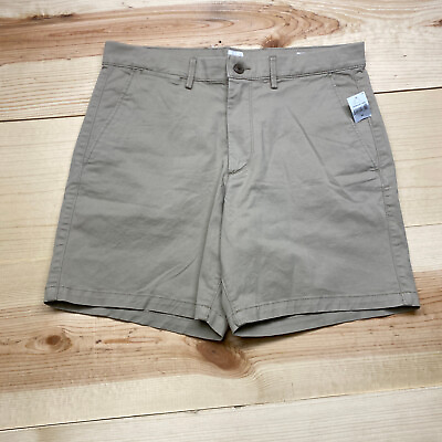 #ad Gap Shorts Mens 32 Brown Chino Essential Khaki 7quot; Short Outdoors NEW $19.99