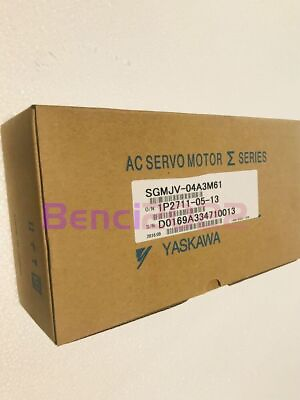 #ad YASKAWA SGMJV 04A3M61 Servo Motor SGMJV04A3M61 New In Box Expedited Shipping $420.00