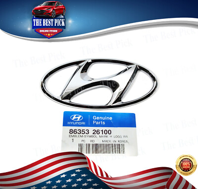 #ad GENUINE Emblem Grille for 01 10 Hyundai Santa Fe amp; Sonata amp; Tucson 8635326100 $511.50