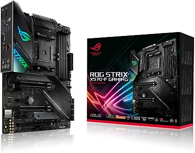 ASUS AMD AM4 Compatible Motherboard ROG STRIX X570 F GAMING ATX Single item $448.00