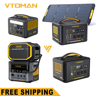 #ad VTOMAN 1800W 1500W 1000W 600W Portable Power Station LiFePO4 Battery generator $389.99