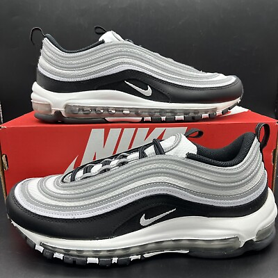 #ad Nike Air Max 97 Black Silver White DM0027 001 Mens Sneakers New $109.97