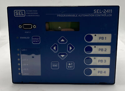 #ad Schweitzer SEL 2411 Programmable Automation Controller TESTED $385.00