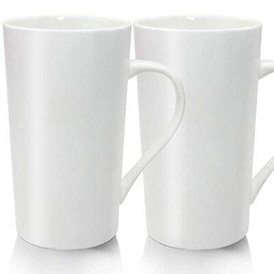 #ad 20oz Porcelain Coffee Mugs Set Large Ceramic Handled Milk Mug Drinking Cups f... $34.01