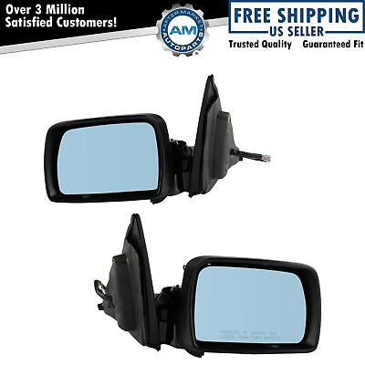 #ad Power Heated Memory Side View Mirrors Power Folding Pair Set for 00 06 BMW X5 $467.45