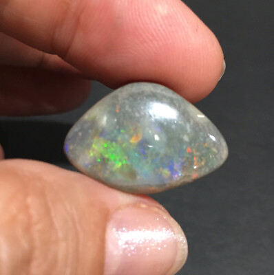 #ad 15.9ct 23.4x16x8mm Colorful Solid Australian Mintabee Opal Cabochon $69.00