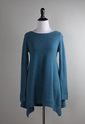 #ad CHARTER CLUB Luxury $149 Soft Knit 100% Cashmere A Line Sweater Top Size XS $44.99