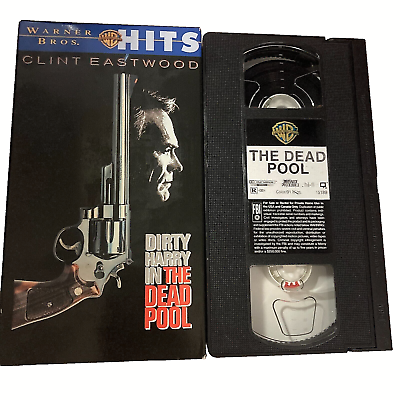 #ad Dead Pool The 1988 VHS Movie Warner Home Video quot;WB Hitsquot; 1997 Eastwood $7.00