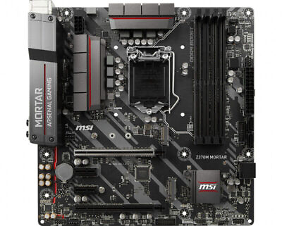 #ad MSI Z370M MORTAR Motherboard Intel Z370 LGA 1151 DDR4 M.2 Micro ATX CORE DVI D $105.00
