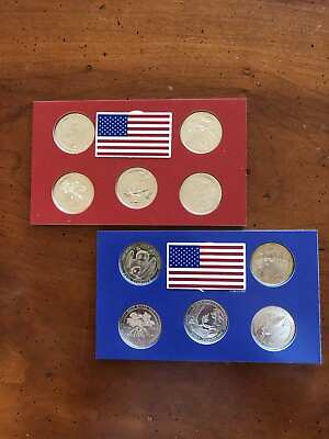 #ad 2020 P amp; D Uncirculated Quarter ATB America the Beautiful 10 Coin Set $19.00