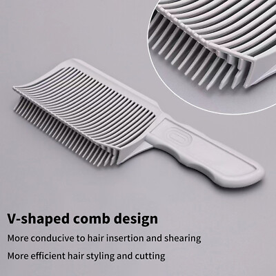#ad Barber Fade Combs Hair Cutting Tool Gradient Hairstyle Comb Men#x27;s Trimming Co Pe C $3.55