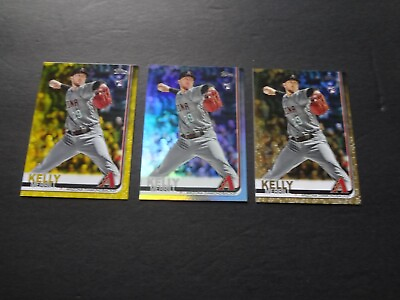 #ad 2019 Topps Update Merrill Kelly 2019 Gold Yellow Rainbow Foil Rookie Lot 240 RC $11.15