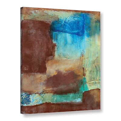 #ad ArtWall Elena Ray #x27;Earth Tone Abstract#x27; Gallery wrapped Small $41.49