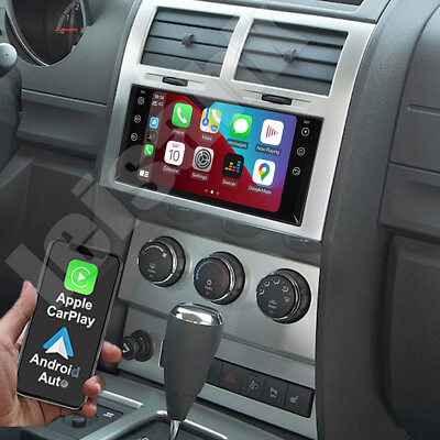 #ad For Dodge Nitro 2007 2012 Apple CarPlay Android 12.0 Car Stereo Radio WiFi GPS $145.90